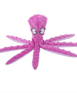 Squeaky Octopus Plush Toys - Purple