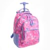 Squiggle Tweens Premium Trolley Backpack - Hearts