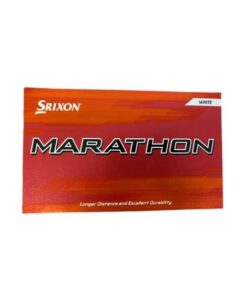 Srixon Marathon - Longer Distance and Excellent Durability - White 15 balls