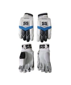 SS Cricket Batting Gloves Mrh Dragon - White/Black