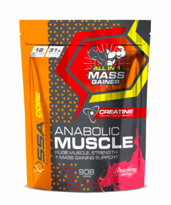 SSA Anabolic Muscle Stack - 908g Strawberry Sundae