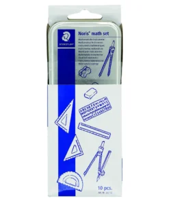 Staedtler Mathematical Instruments Set In A Metal Tin