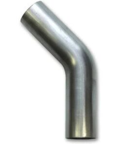 Stainless Steel 45 Degree Bend, 63mm, 200mm, 1.5mm Thick.