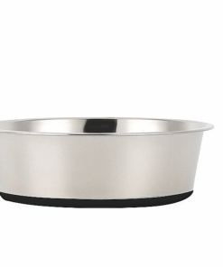 Stainless Steel Dog / Pet Bowls with Nonslip Rubber Bottom - XL