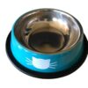 Stainless Steel Dog/Cat Bowl - Blue