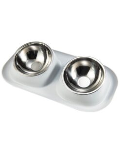 Stainless Steel Double Pet Bowl