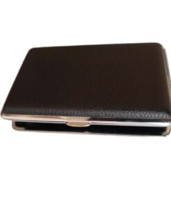 Stainless Steel Edged Card Wallet - Black