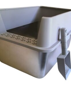 Stainless Steel Litter Tray Combo with Scoop