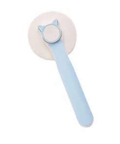 Stainless Steel Needle Automatic Cleaning Pet Brush, Pet Hair Comb - Blue