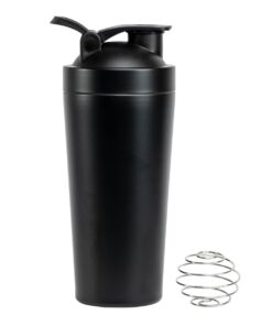 Stainless Steel Shaker Bottle - 750ml - Black