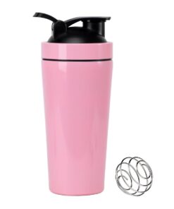 Stainless Steel Shaker Bottle - 750ml - Pink