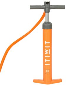 Stand-Up Paddle Double-Action High-Pressure Hand Pump 20 Psi - Orange