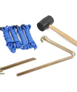 Standard Kit for Tents / Gazebo with Ropes, Pegs & Mallet