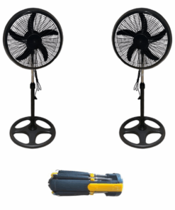 Standing Fan 18" 2 Pack 60W Energy Saving With Free Screwdriver Set