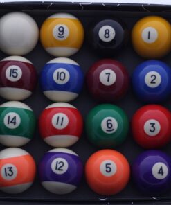 Star D Pool Balls 2 Inch Set - Numbers