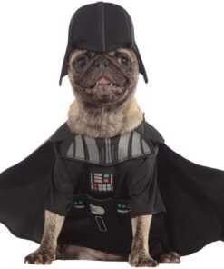 Star Wars Darth Vader Pet Costume with Removable Cape - M