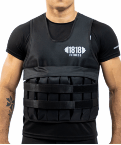Stealth Black Adjustable Weight Vest - 15 kg