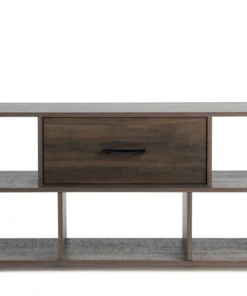 Steel & Rose Carter Plasma Stand, Brown