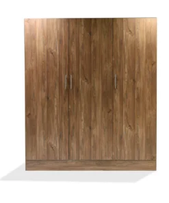 Steel & Rose Kera 3 Door Robe, Oak