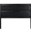 Steel & Rose Kingsley Queen Headboard, Black