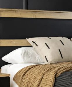 Steel & Rose Kingsley Queen Headboard, Brown