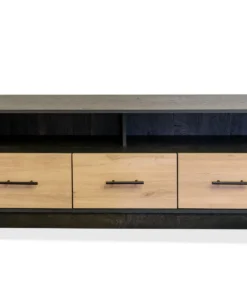 Steel & Rose Lydia Plasma Stand, Brown and Black