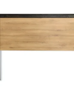 Steel & Rose Lydia Queen Headboard, Brown and Black