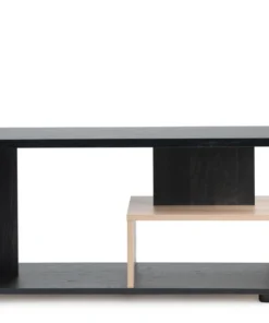 Steel & Rose Mason Coffee Table, Brown & Black