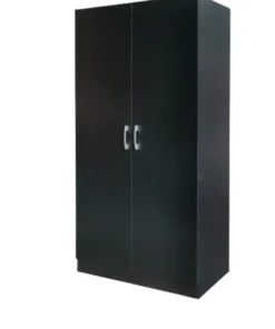 Steel & Rose Oakland 2 Door Robe, Black