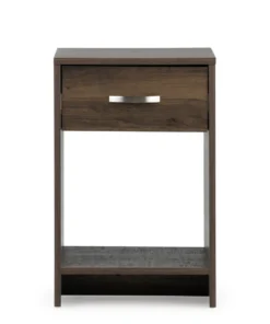 Steel & Rose Senna 1 Drawer Pedestal, Brown