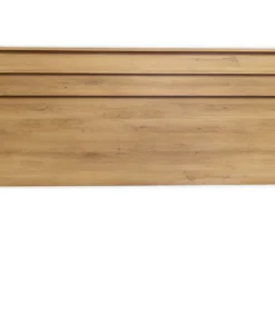 Steel & Rose Slatted Queen Headboard, Oak