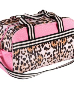 Stephen Joseph Duffle Overnight Bag for Kids Leopard