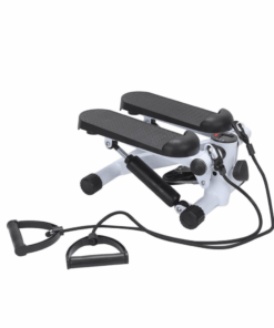 Stepper Exercise Machine with Resistance Bands and LCD Monitor