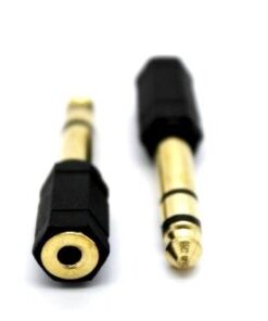 Stereo Female to Stereo Male Adaptor