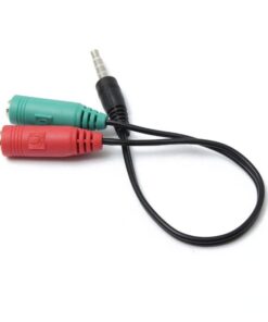 Stereo Male To MIC and Headset