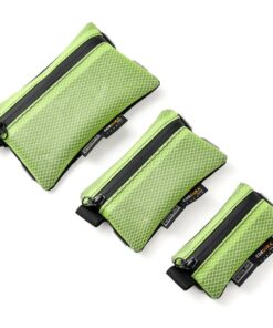 Storage A5 EDC Storage Pouch Set - Green, Black