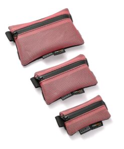 Storage A5 EDC Storage Pouch Set - Red, Black
