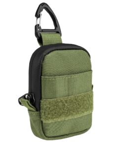 Storage A6 Mini EDC Storage Pouch (Black/Green) - Green