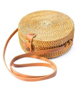 Straw Bag Summer Beach Rattan Shoulder Bags Bamboo women Bag