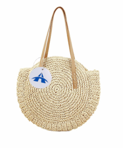 Straw Tote Bag Summer Beach Bag Large Handwoven Handbag