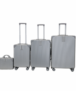 Strong-Durable Suitcase Set - Silver