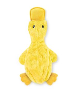 Stuffed Plush Interactive Pet DUCK Toy For Dogs Cats, Soft Squaker Chew Toy