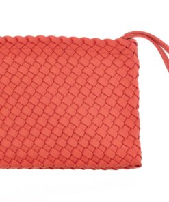 Stylin' Woven Neoprene Purse - Burnt Orange