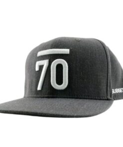 Sub Seventy Aberdeen Flat Brim Flat Bill Headwear - Grey/White