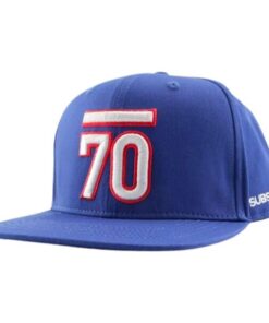 Sub Seventy Aberdeen Flat Brim Flat Bill Headwear - Royal/White/Red