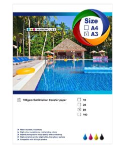 Sublimation Heat Transfer A3 Paper 50 Sheets