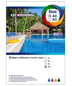 Sublimation Heat Transfer A4 Paper 100 Sheets