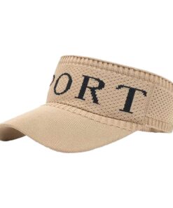 Sun Protection Visor Cap - Khaki