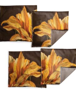 Sunflower Petals Luxury Scatter Covers By Cherylin Louw - Set of 4