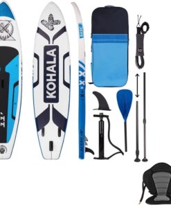 SUP Board Inflatable Stand Up Paddle Board -3.35m - KOHALA + Kayak Seat